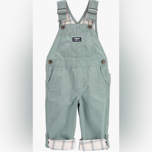 OshKosh B'gosh Other - OshKosh Toddler Olive Green Overalls - 4T